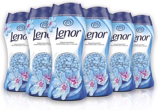 Lenor - Unstoppables - April Fresh - Perles parfumées - Booster de parfum - 6x 210g - Pack économique
