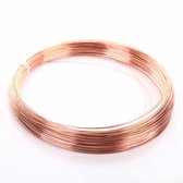 Fil De Cuivre Pur 20m Calibre 16 - Pour Électroculture Jardin, 99.9% Cuivre Souple