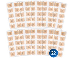 Comformidable® Anti-Snurk Magnetische Neusstrips – Neusspreiders – 100 Pleisters (50 Dagen) – Refill Pack - Huidvriendelijk & Sterke Kleefkracht – Tegen Snurken