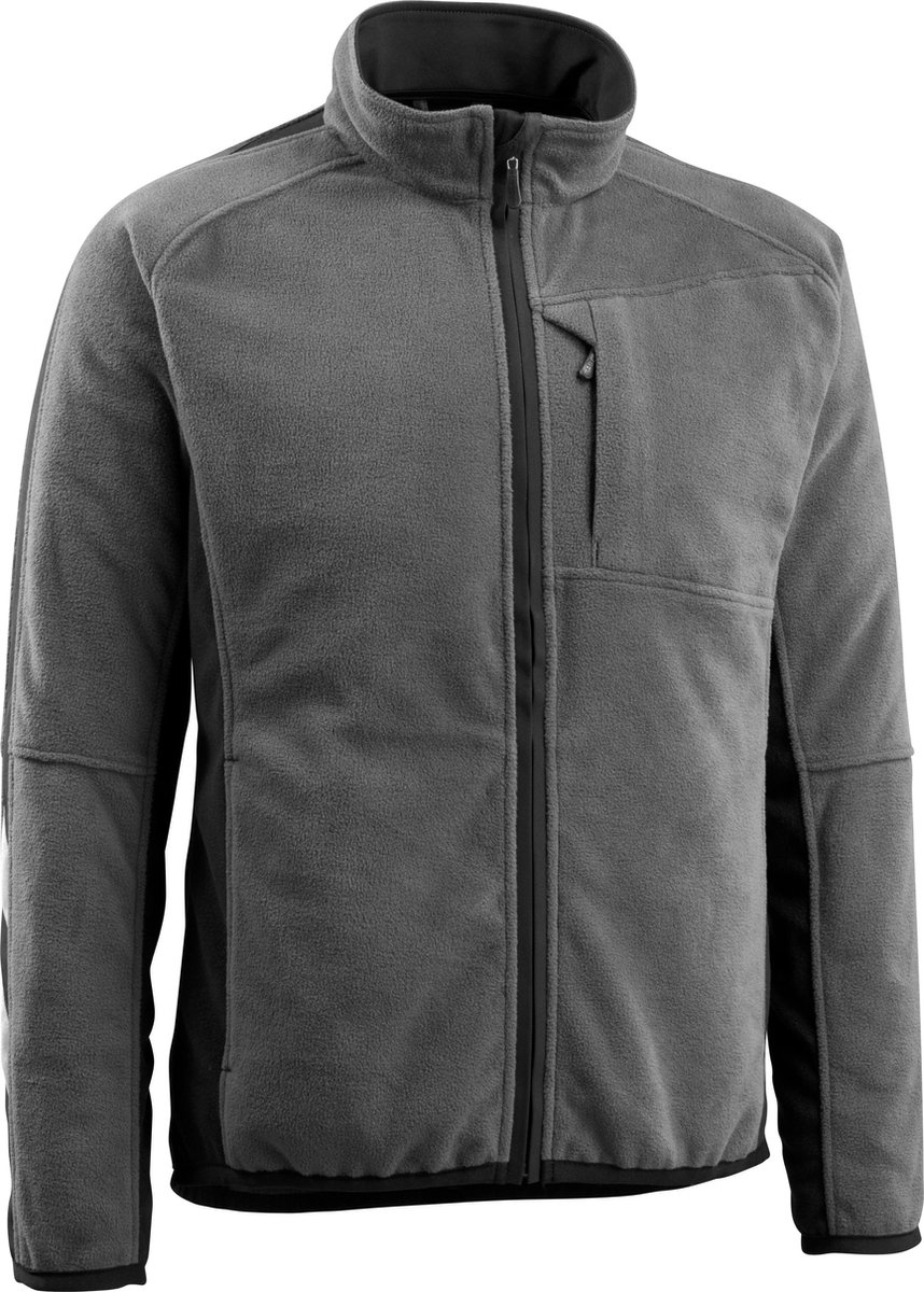 Mascot Unique Fleece jas 16003-302 - donkerantraciet/zwart - S