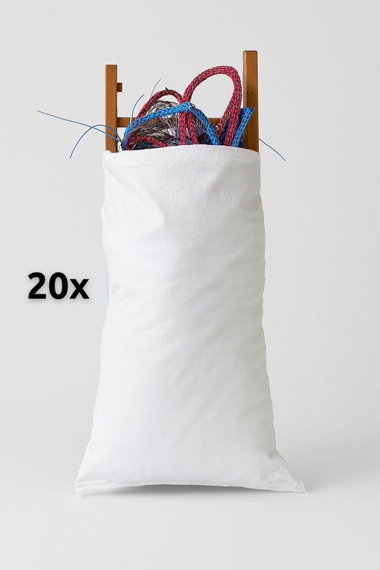 Puinzakken – 80x50 cm – 20 stuks – Bouwkwaliteit