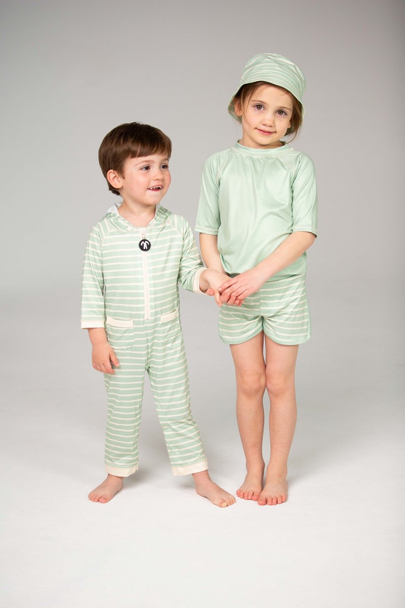 Ducksday - zwembroek - UV - andes - muntgroen - 3 - 4jaar - valt klein — afbeelding 3