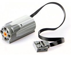 M Motor - Powerfuncties - Compatible met grote merken - is te combineren met technische blokjes motor systeem -