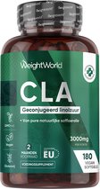 WeightWorld CLA softgels - 3000 mg geconjugeerd linolzuur per portie - 180 softgels voor 2 maanden voorraad