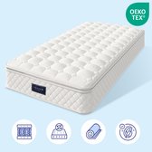 Matras ensachés 7 Zone avec Kaltschaum - Certifié Oeko-Tex - H3 ( Medium-ferme) - 90x200 cm - Épaisseur 25 cm - 100 nuits d'essai