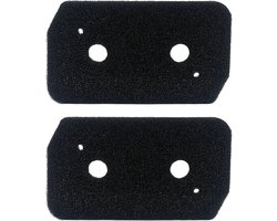 Fixem Geschikt voor Bosch Siemens 12007650 Droger filter van condensor wasdroger droogkast schuimfilter - 230x125x20 mm - 2 Stuks