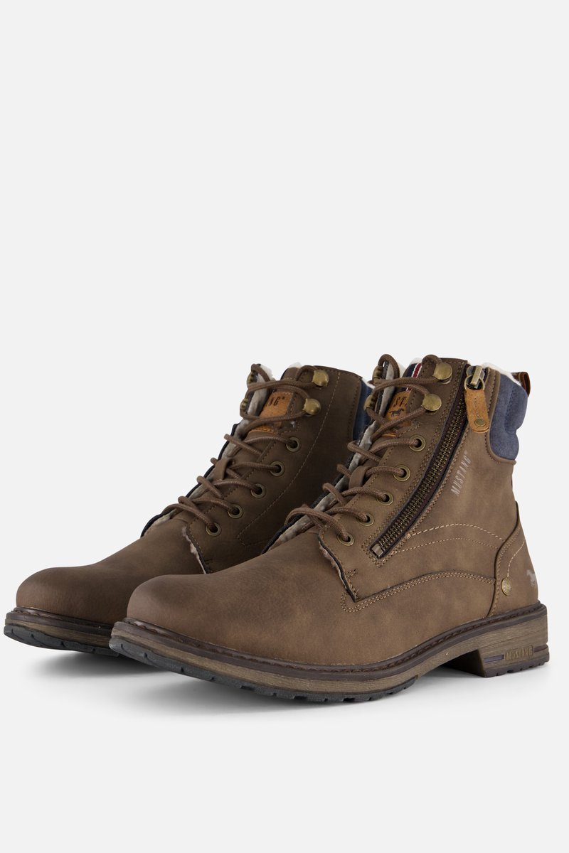 Mustang Veterboots bruin Synthetisch - Maat 45
