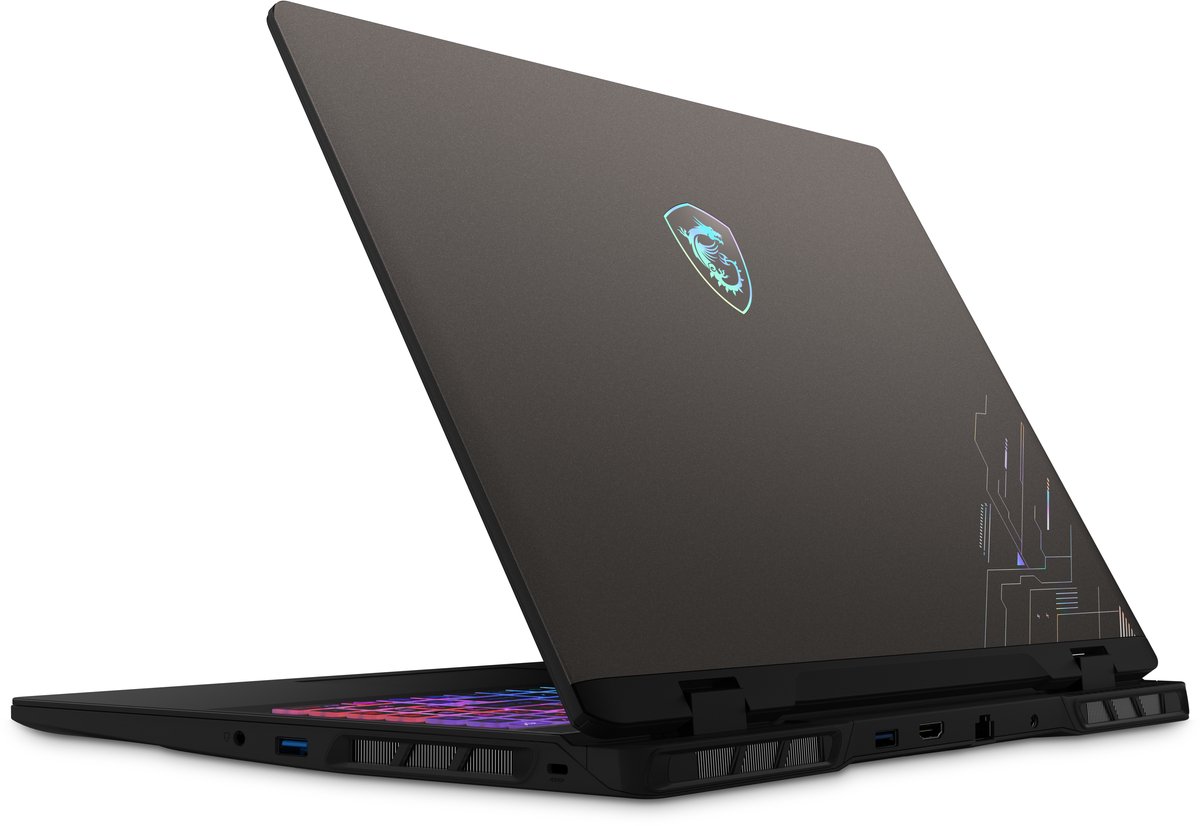 MSI Crosshair 16 HX AI D2XWGKG-002NL - Gaming Laptop - Core Ultra 9 - RTX 5070 - 16GB/1000GB - 240 Hz - RTX 5070 thumbnail 5