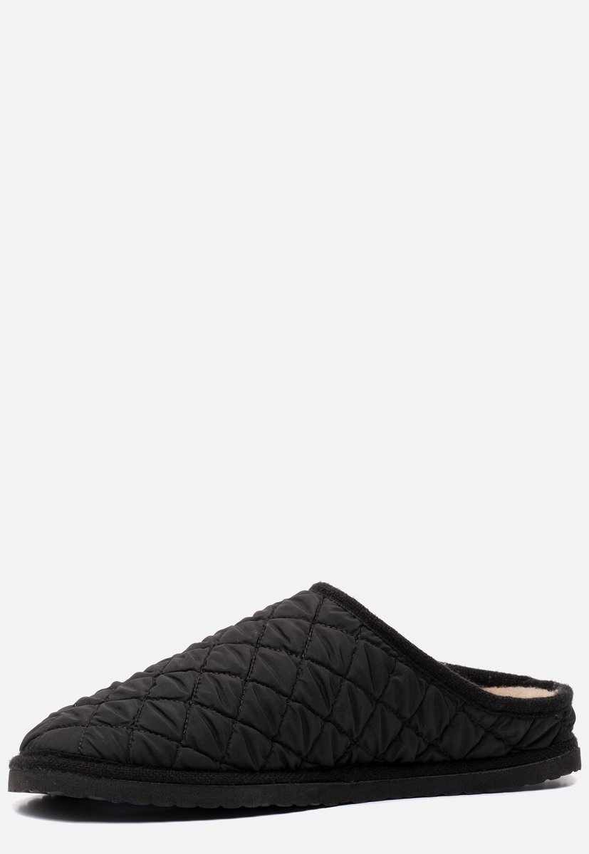 Basicz Pantoffels zwart Textiel 370519 - Maat 44