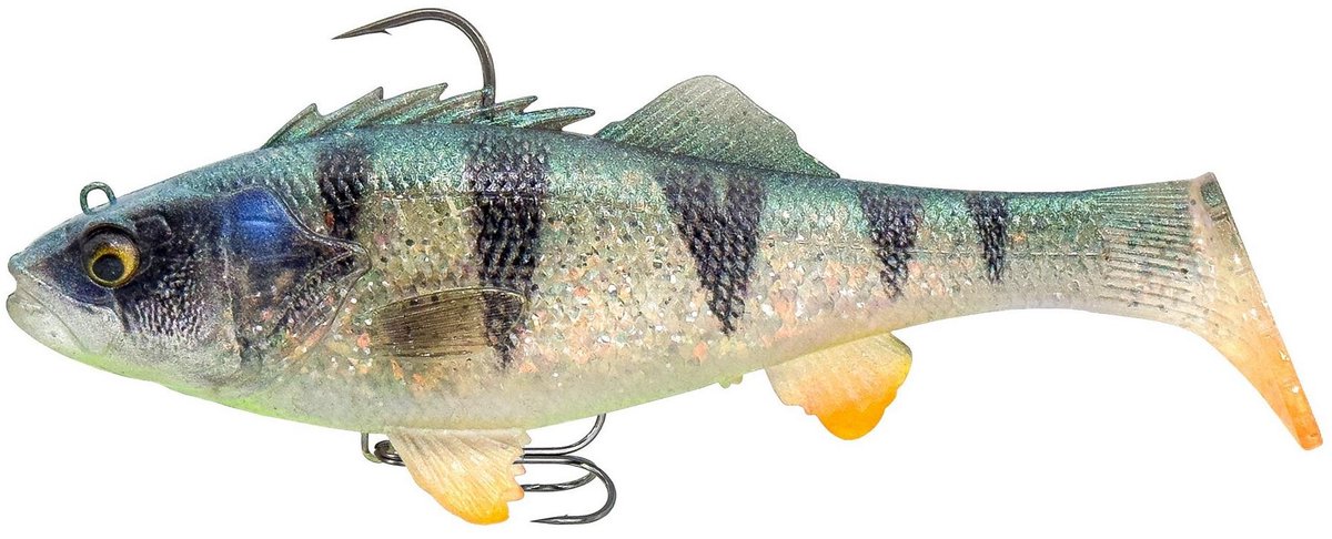 Savage Gear 3D Perch RTF FS | 12.5cm | 37g Ghost Silver 12.5cm