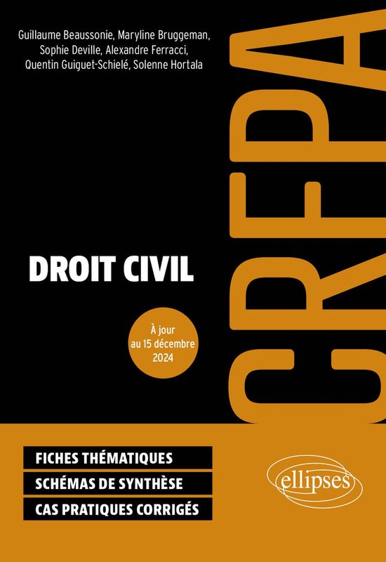 Droit civil - CRFPA 2025 - cover