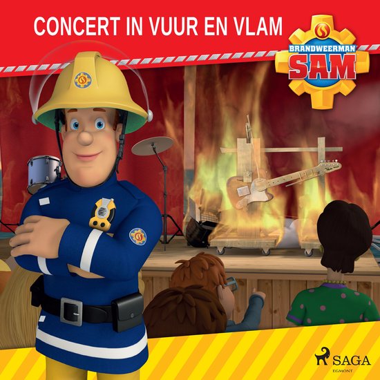 Brandweerman Sam - Concert in vuur en vlam - cover