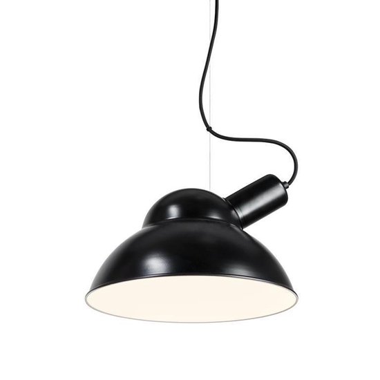 code ondersteboven Regelmatigheid vtwonen - vtwonen Shade Hanglamp 60 W - Mat/Zwart | bol.com