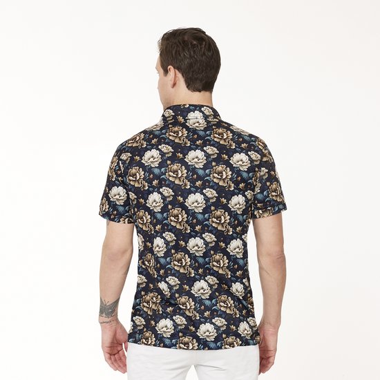 Func Factory mannen Polo light flower maat L van Func Factory — afbeelding 2