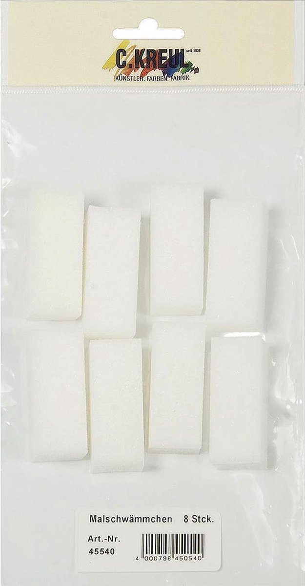 KREUL Verfspons Set - 8 stuks