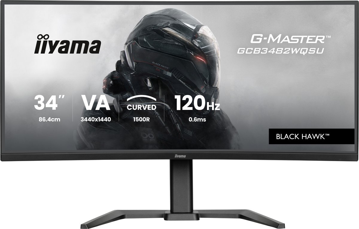 iiyama G-Master Black Hawk GCB3482WQSU-B1 34'' Curved gaming monitor