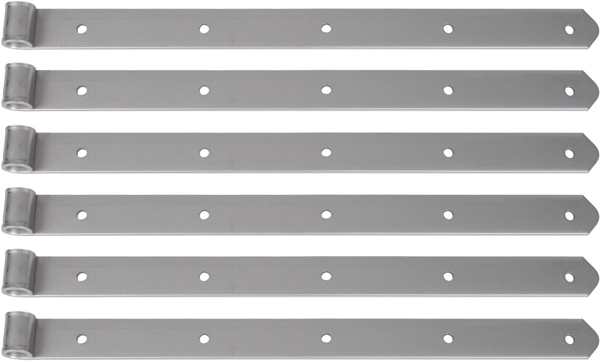 Alberts 836016 Rolluikband | in diverse uitvoeringen | roestvrij staal | rol Ø16 mm | afmeting 600 x 35 mm | Set van 6