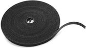 EECONN Klittenband rol 25mm / zwart (25 meter)