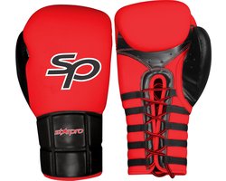 Starpro Safety Sparring Boxing Glove Layered Foam | Rood / Zwart (Maat: 18OZ)