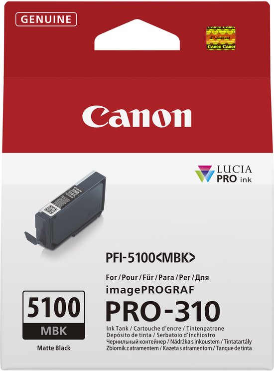 CANON PFI-5100 MATTE BLACK