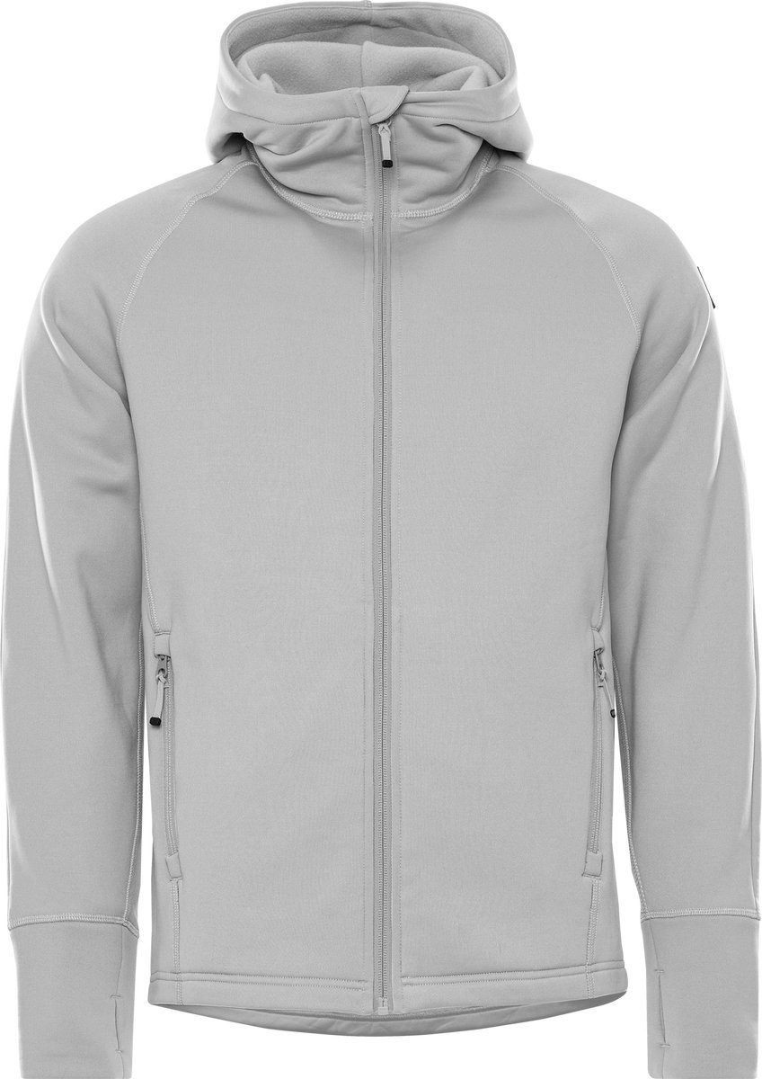 Fristads Cobalt Polartec® power stretch® hoodie Lichtgrijs