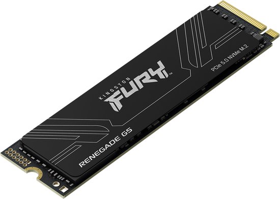 Kingston FURY RENEGADE G5 1TB - SSD - M.2 2280 - PCIe 5.0 - 1 TB - NVMe 2.0 - 3D TLC - zwart van Kingston — afbeelding 3