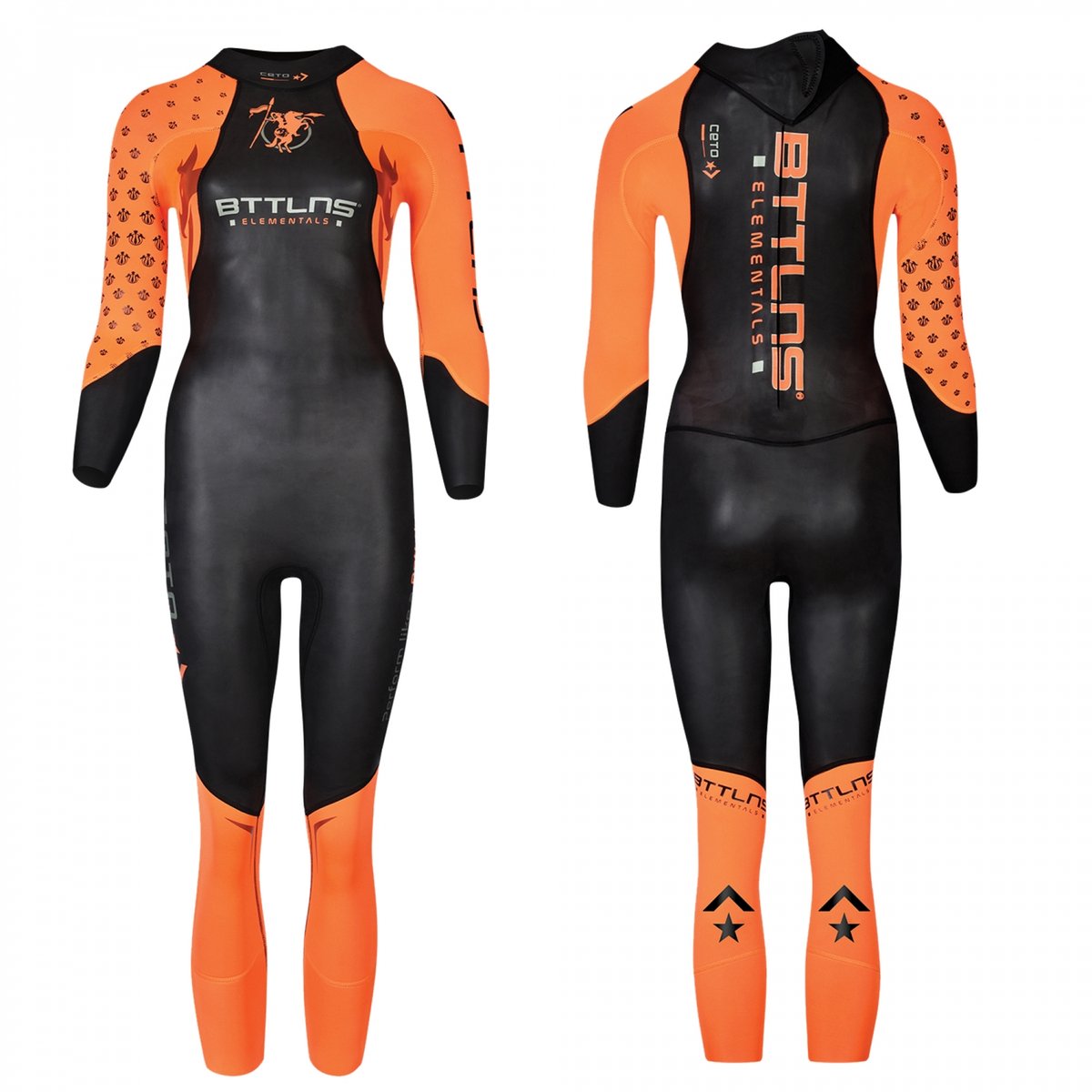 BTTLNS schoolslag wetsuit - zwempak - wetsuit - openwater wetsuit - wetsuit lange mouw dames - Ceto 1.0
