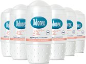 Bol.com Odorex 0% Parfum Anti-Transpirant Deodorant Roller - 6x 50ml - Voordeelverpakking aanbieding