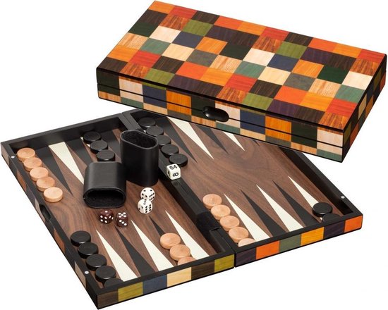 Afbeelding van het spel Philos Backgammon Kassette Fourni Medium