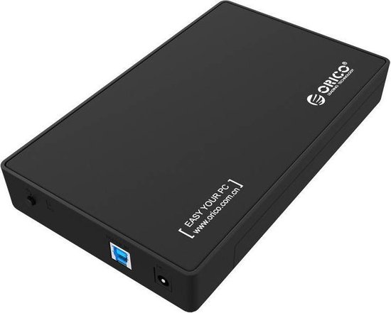 mild volwassen Editie Orico USB 3.0 Harde schijf behuizing 3.5 Inch SATA HDD en SSD - Zwart |  bol.com