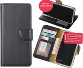 Epicmobile - Samsung Galaxy Note 10 Boek hoesje – Wallet portemonnee hoesje - Zwart