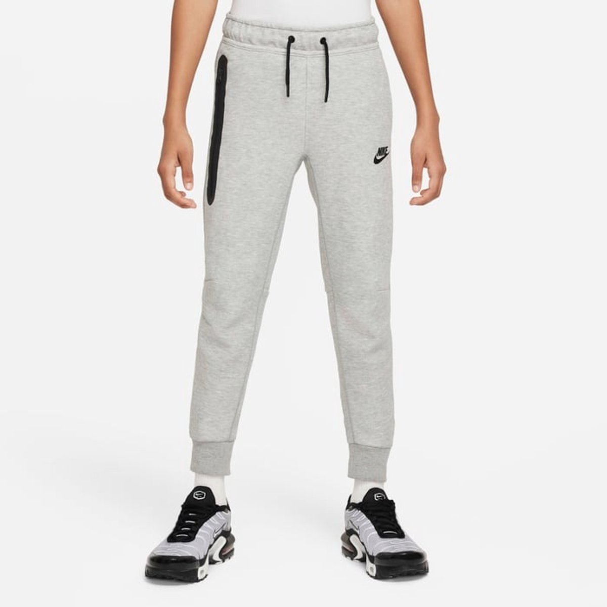 NIKE BOYS TECH FLEECE Jogger Jongens Joggingsbroek Grijs
