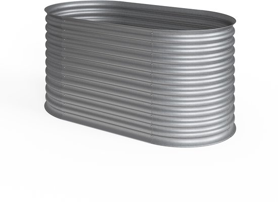 OK-Living Hoogbed – 160 x 82 cm Zilver