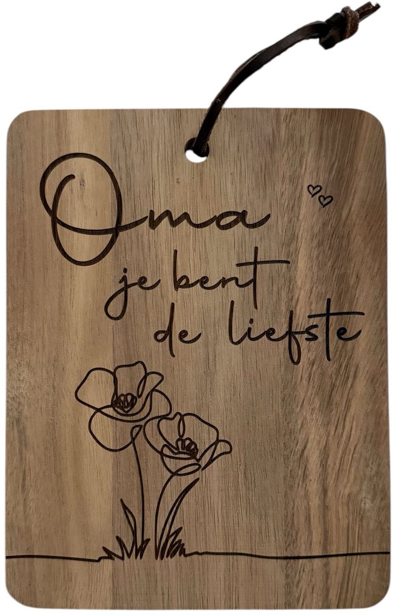 Oma je bent de liefste - Oma cadeau - Oma - Moederdag cadeautje - Moederdag - Mama - Moederdag cadeau voor mama - Moederdag cadeautje - Moederdag - Moederdag kado - Moederdagcadeau - Opa en oma cadeau - Geschenk oma
