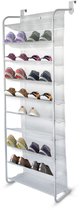 Schoenenrek Deurhanger – Schoenenrek Deur – Schoenenrek Hangend – Deurrek – Schoenenopbergers – Opbergsysteem voor schoenen – Schoenen Organizer – Wit
