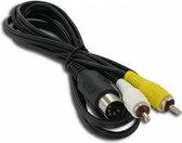 Dolphix Composiet AV kabel voor SEGA Mega Drive, Genesis en Master System - 1,5 meter