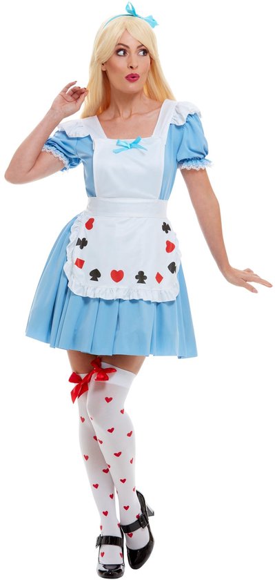 "Sprookjesachtig Alice kostuum voor dames - Verkleedkleding - Medium"