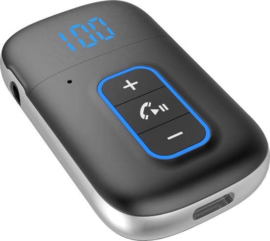 Bluetooth Ontvanger - Dual Link - 3.5mm Audio AUX - Led Indicator - Draadloze audio-adapter van Externe Merken — afbeelding 3