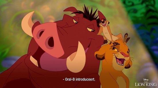 Oral-B Pro Kids - The Lion King - Brosse à dents électrique - Conçue par Braun