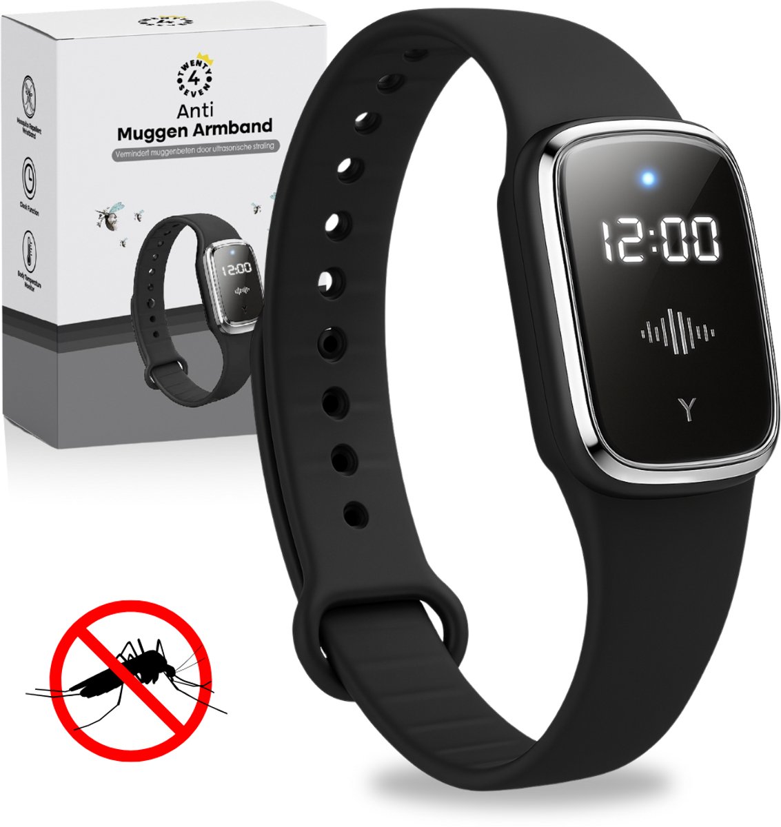 Goedkoopste Twenty4seven® Anti Muggen Armband - Muggenbandjes - Muggenstickers - Volwassenen & Kind - Geen Stickers, Tabletten, lampen, Stekker, Deet, Citronella Kaars & Spray