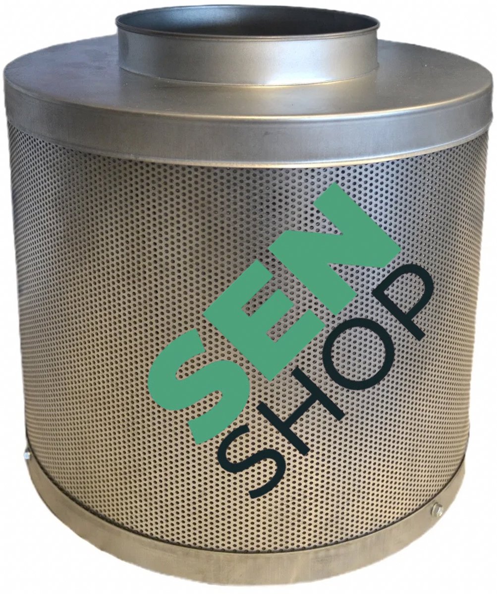 Geluid Demper 100 cm 315 mm, geluidsdemper 1 m 315 mm flens maat , Geluidsdemper, Demper, Silence , Jim geluidsdemper, Jim Filters