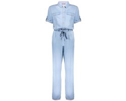 Geisha Jumpsuit Jumpsuit Met Denim Look 51330 10 Light Blue Denim Dames Maat - M