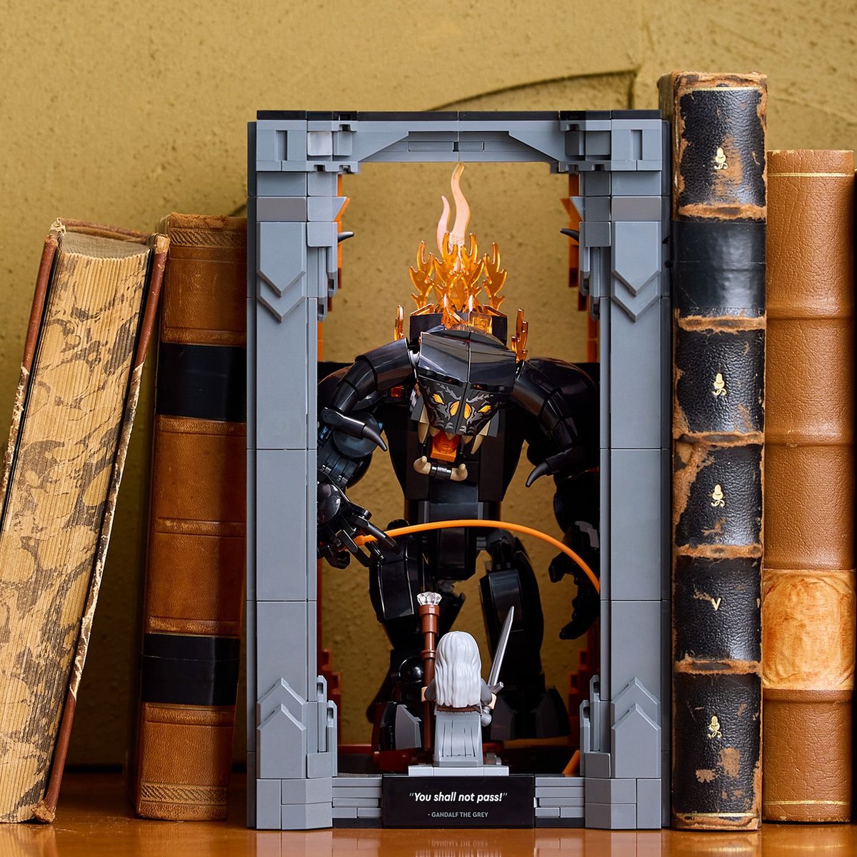 LEGO Icons Boekensteun: The Lord of the Rings – Balrog Set - 10367 – foto 7