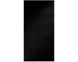 Akoestische Wandpanelen - Set van 4 - Zwart