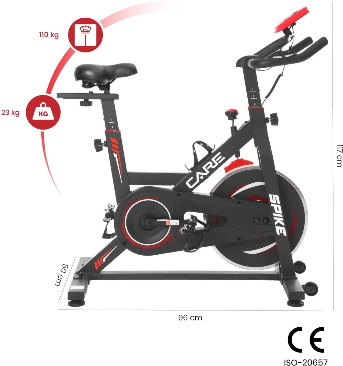 Spinningfiets - SPIKE - CARE