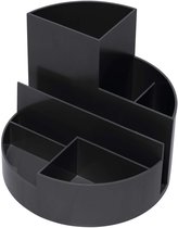 MAUL Pennenkoker MAULrundbox kunststof 14 x 14 x 12.5 cm zwart