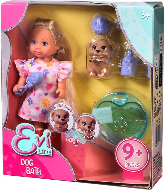 Simba - Evi Love - Pop met hond - bad en accessoires - 105733738 van Simba — afbeelding 2