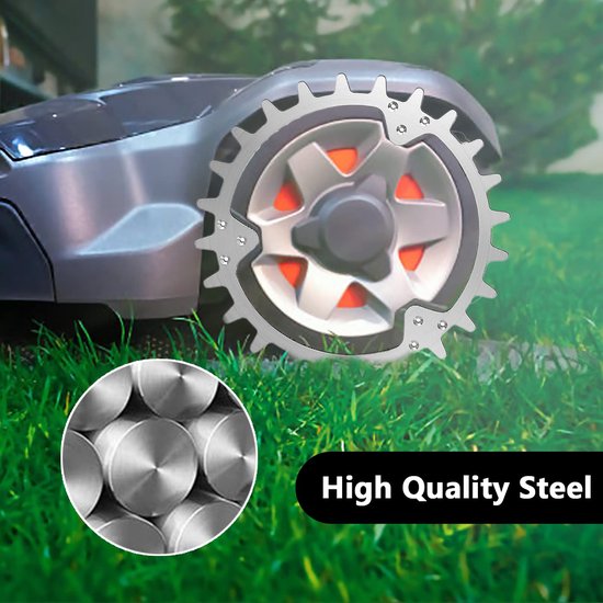 Terreinwielen voor Huskvarna Automower 330/420/430X/435X/440/435X AWD/450X/550 van Merkloos	 — afbeelding 2