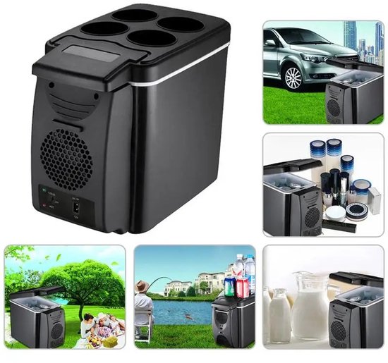 Auto Koelbox - Auto Koelkast - Auto Koelbox Electrisch - Compact - Draagbaar - Koel en Warm - Stil - 12V - 6L — afbeelding 5