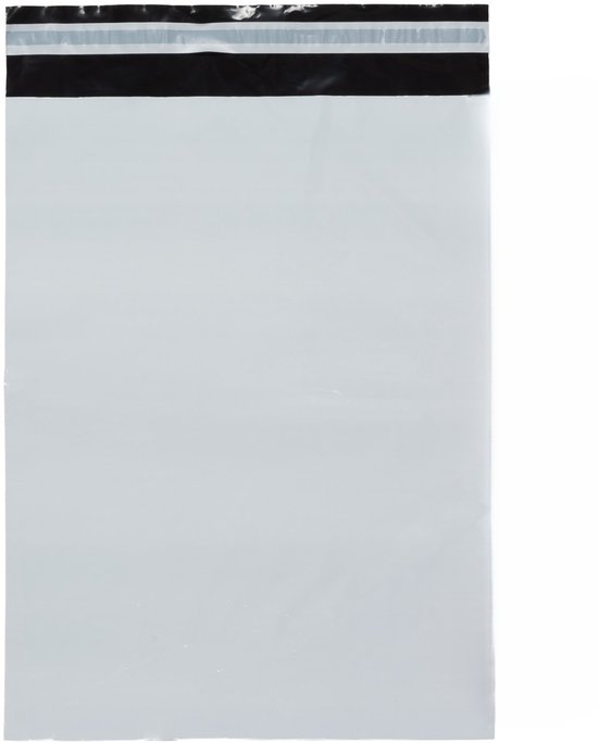 Verzendzakken (M) voor kleding - verzendenveloppen - webshop zakken - 50 stuks